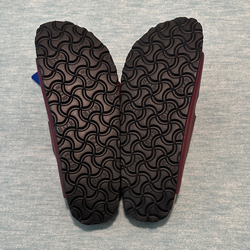 Birkenstock Arizona Sandals - Burgundy - Picture 5 of 7